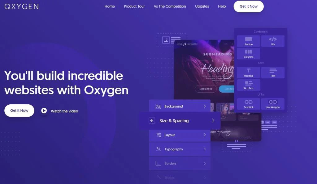Oxygen Builder